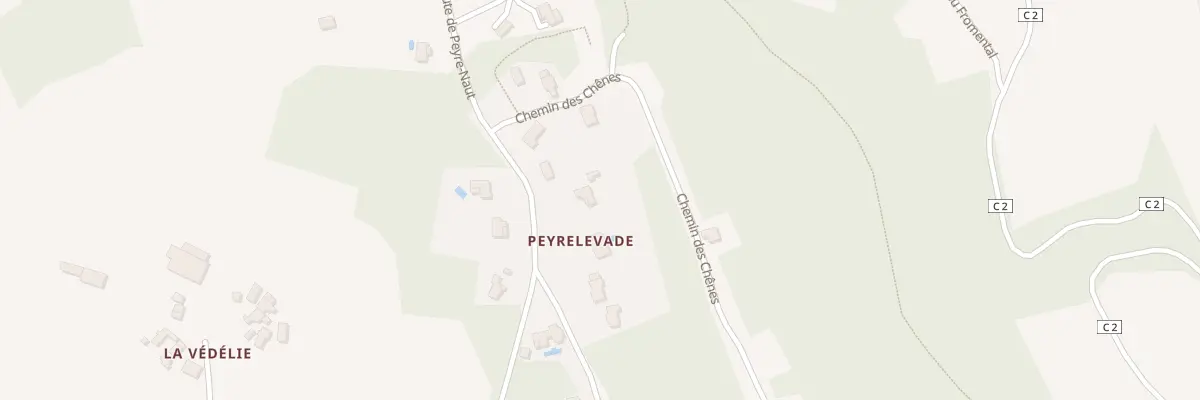Plan du 5057E Peyrelevade à Naussac