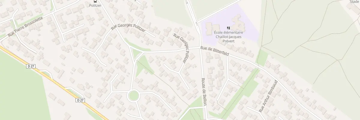 Plan du 56 Rue Georges Politzer à Vierzon