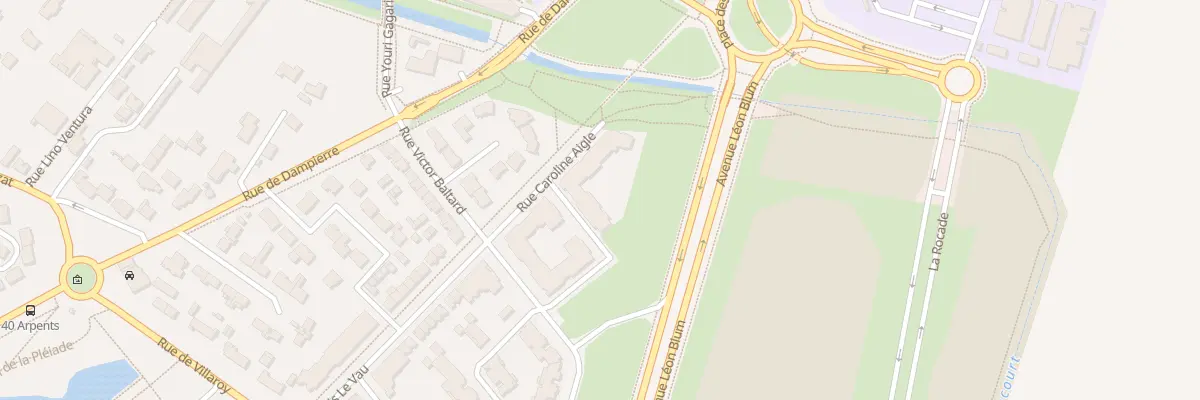 Plan du 5 Rue Caroline Aigle à Guyancourt