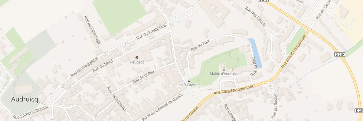 Plan du 72 Rue du Calaisis à Audruicq