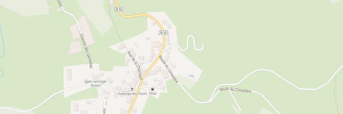 Plan du 8B Le Bourg à Goulles