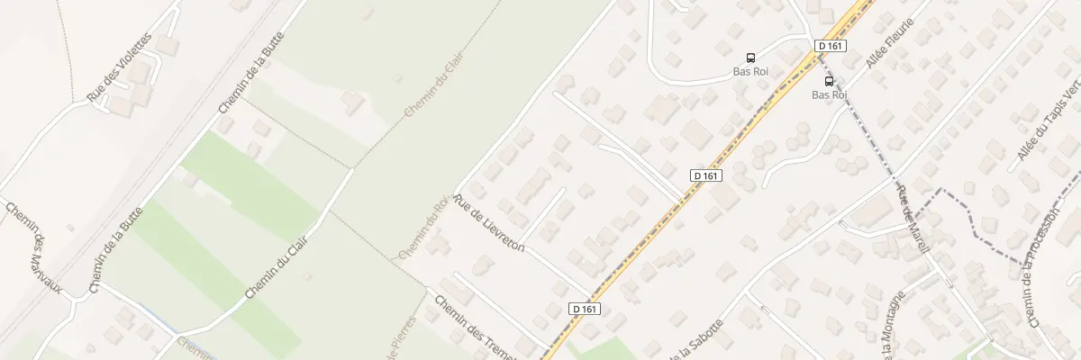 Plan du 4 All de la Cerisaie à Mareil-Marly