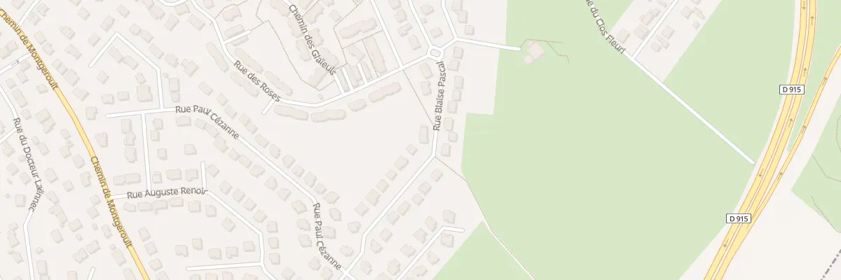 Plan du 17 Rue Blaise Pascal à Osny