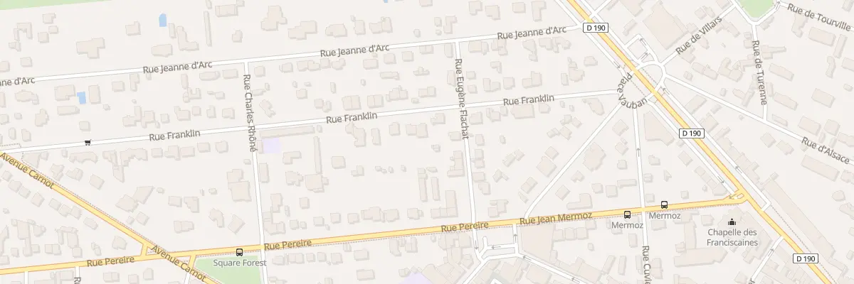 Plan du 11 Rue Franklin à Saint-Germain-en-Laye