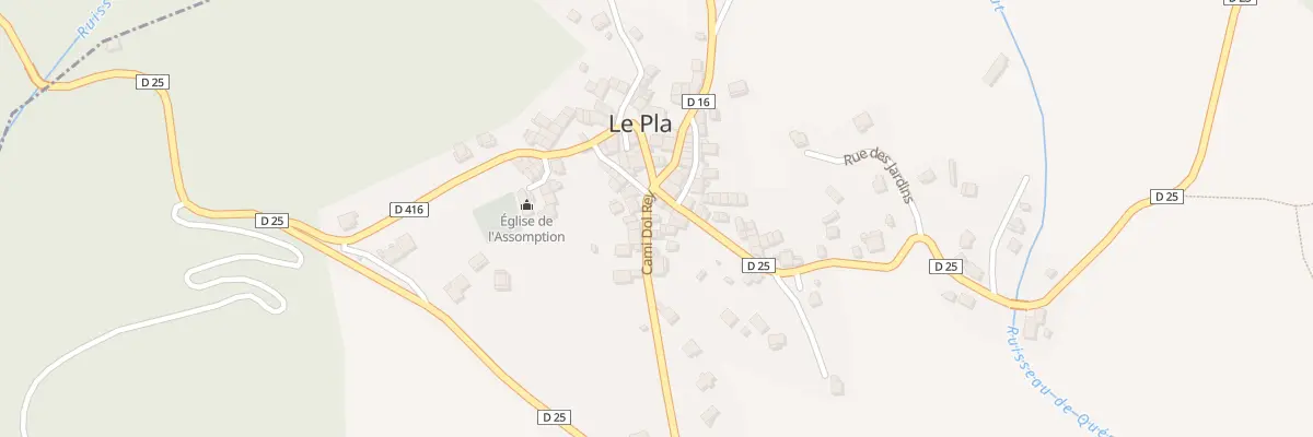 Plan du 37 Le Village au Pla
