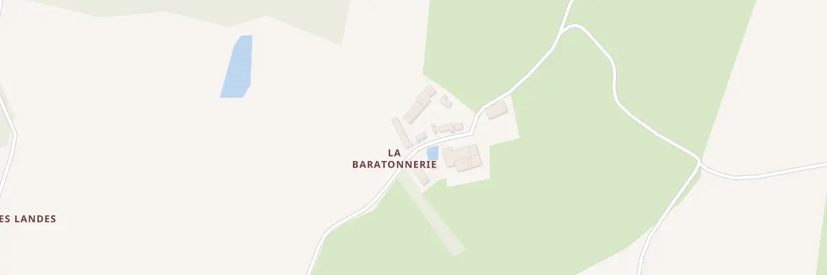 Plan du 3 La Baratonnerie à La Berthenoux
