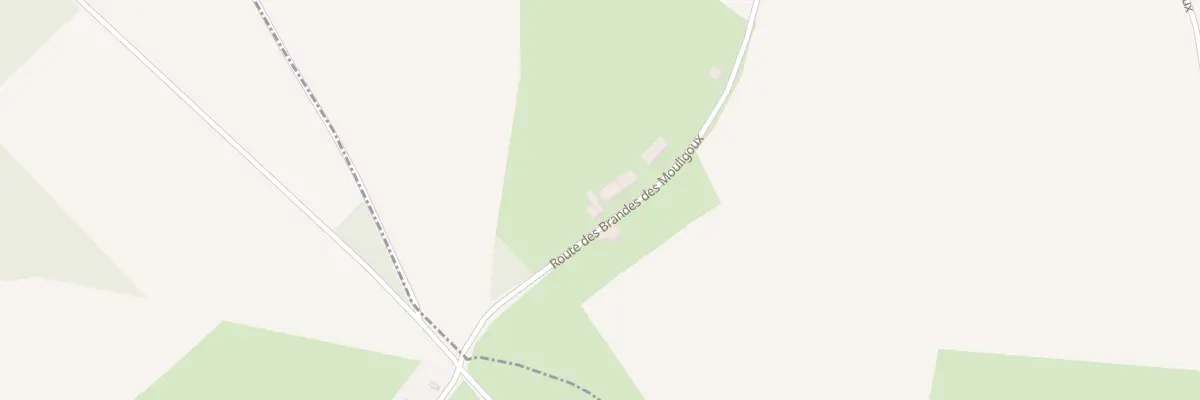 Plan du 868 Rte des Brandes des Mouligoux à Vigoulant