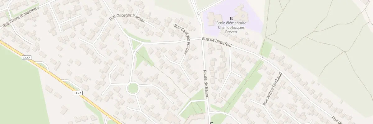 Plan du 90 Rue Georges Politzer à Vierzon