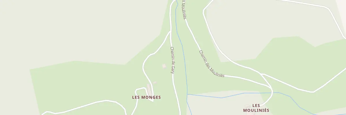 Plan du 58 Les Monjes-nord à Saint-Benoît