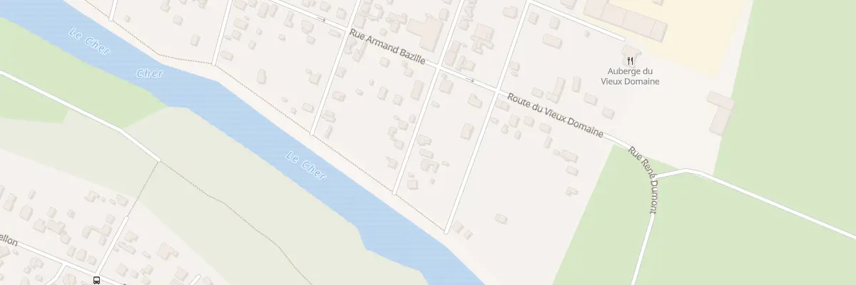 Plan du 43 Rue André Guillemain à Vierzon