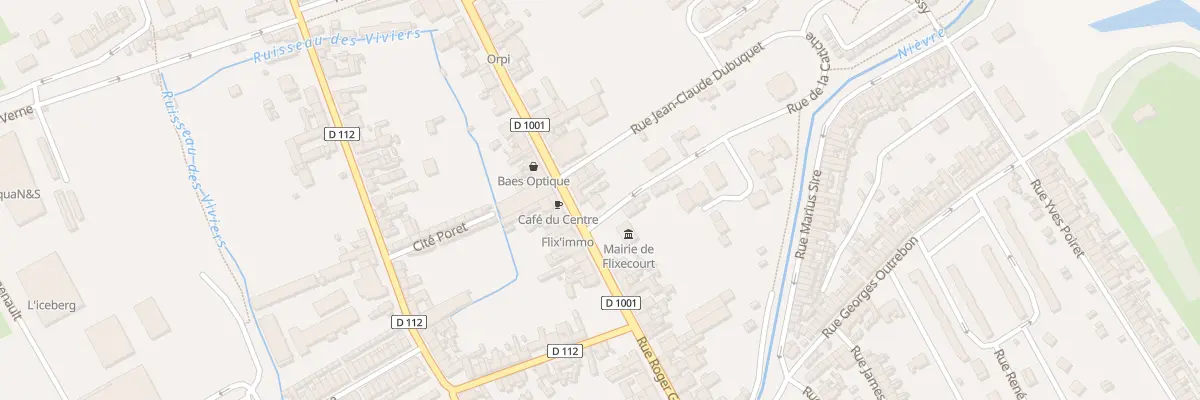 Plan du 33 Rue Roger Godard à Flixecourt