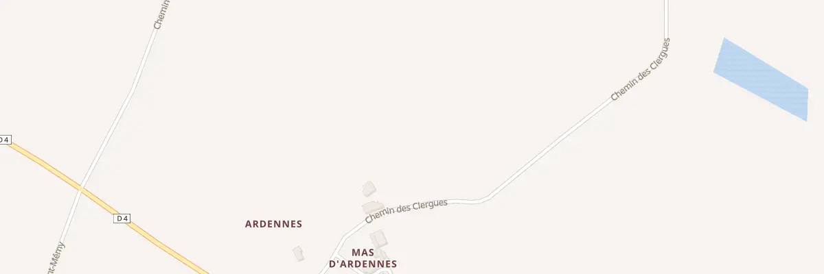 Plan du 5030 Ardennes à Orban