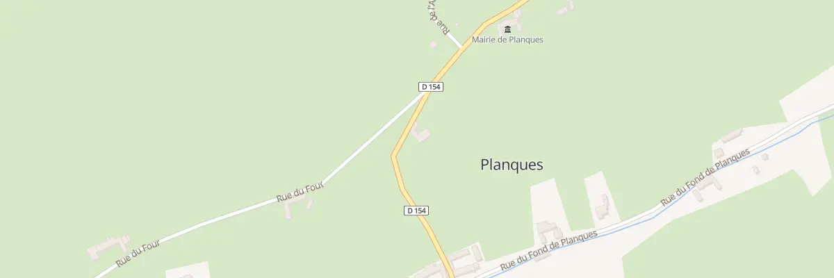 Plan du 20 Rue Principale à Planques