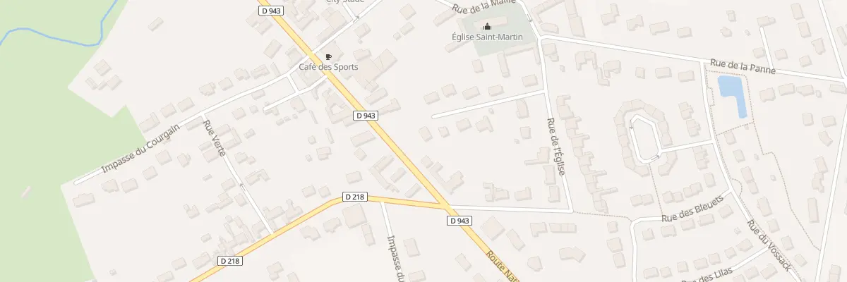 Plan du 578 Rue Nationale No 43 à Nordausques