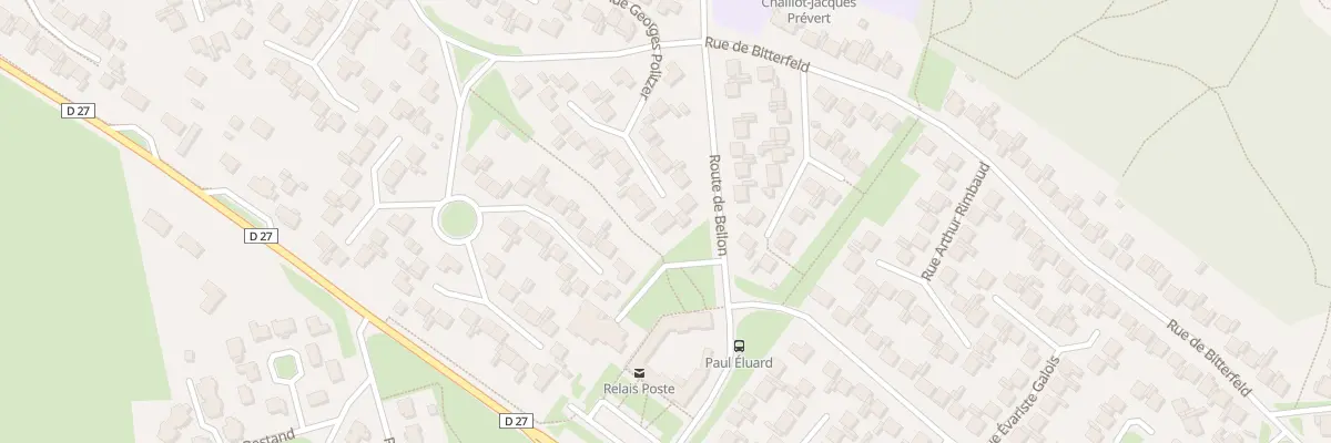 Plan du 80 Rue Georges Politzer à Vierzon
