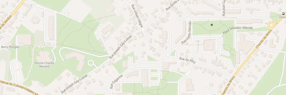Plan du 2 Rue du Péry à Vierzon