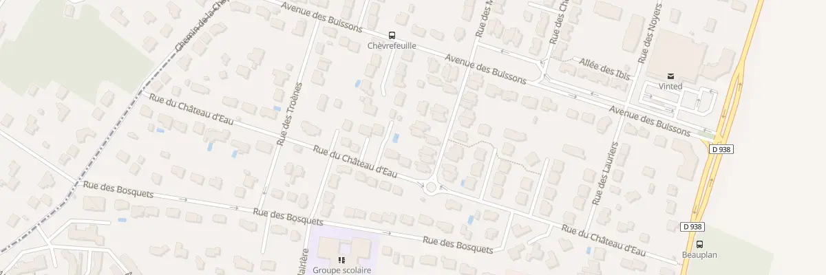 Plan du 9 Rue des Merisiers à Saint-Rémy-lès-Chevreuse