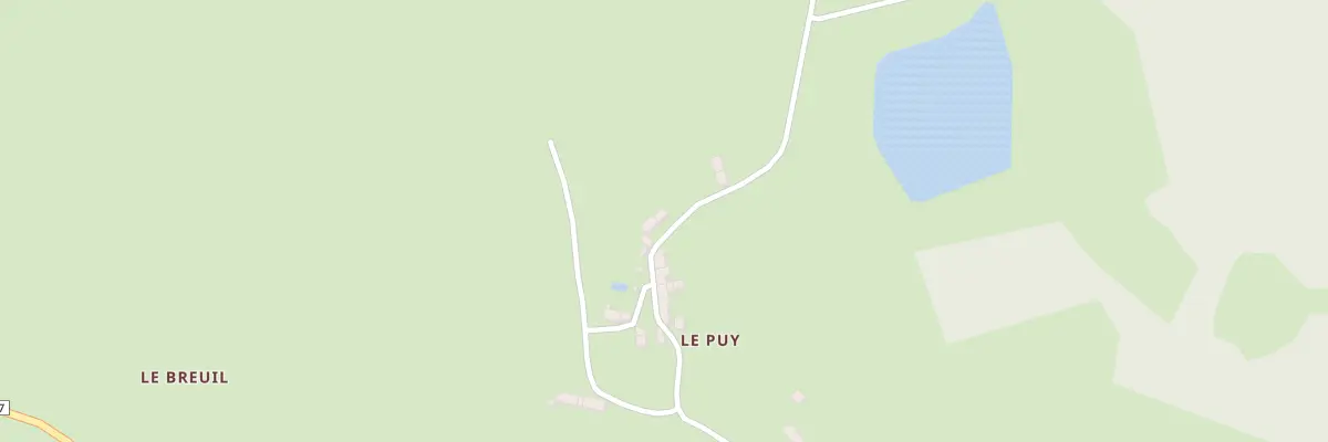Plan du 5189 Le Puy à Ars