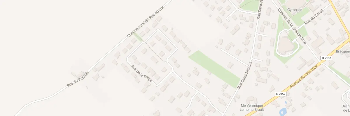 Plan du 12 Rue de la Forge à Loury