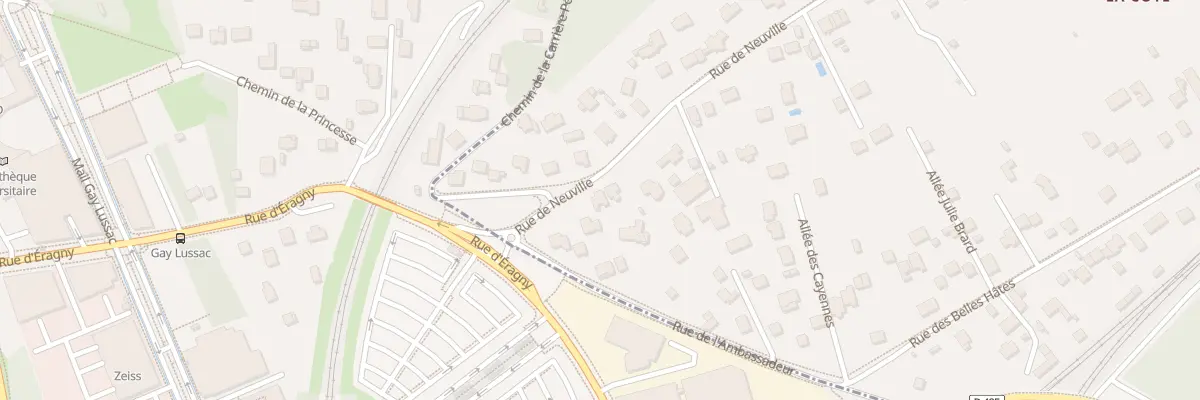 Plan du 103 Rue de Neuville à Éragny-sur-Oise