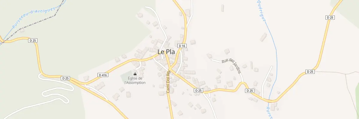 Plan du 27 Le Village au Pla