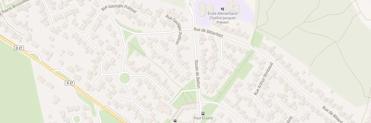 Plan du 86 Rue Georges Politzer à Vierzon