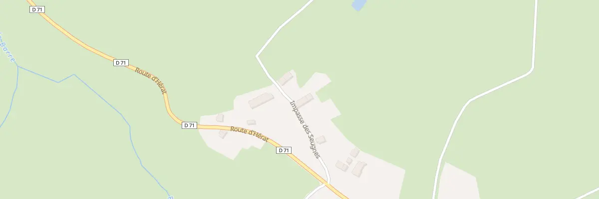 Plan du 5056 Village d’Hérat à Vigoulant