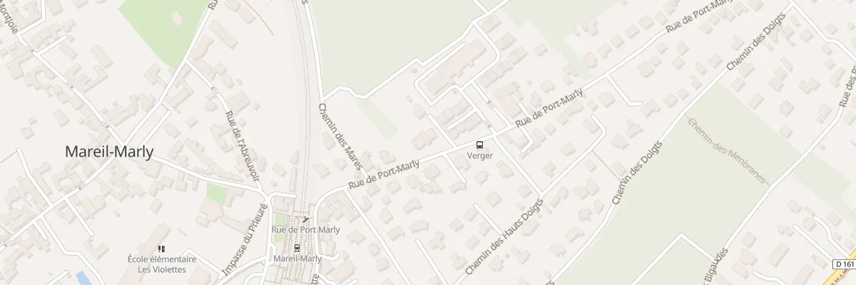 Plan du 9 Rue de Port-marly à Mareil-Marly