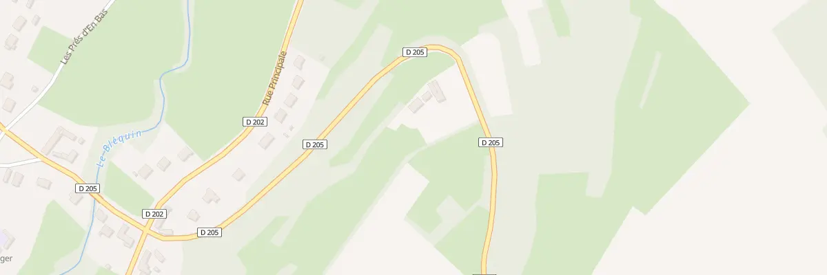 Plan du 4 Rue de Saint Pierre à Affringues