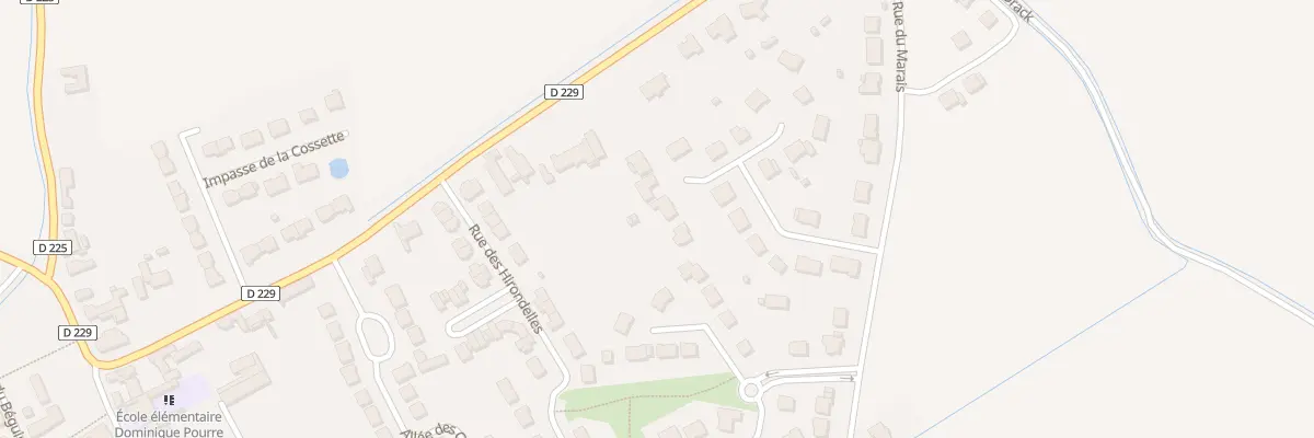 Plan du 3 Imp des Roseaux à Vieille-Église