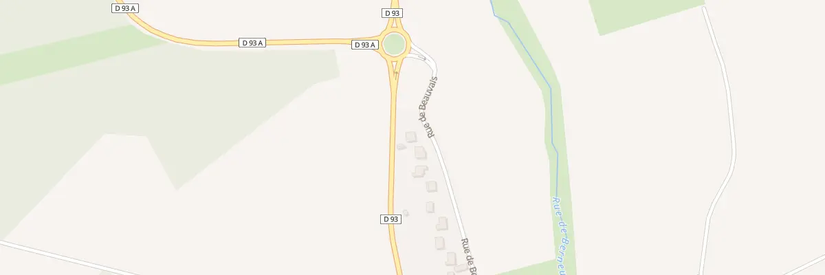 Plan du 46 Rue de Beauvais à Frocourt