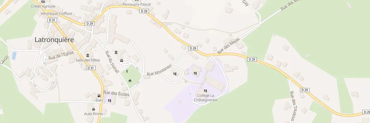 Plan du 5013 Latronquiere à Latronquière