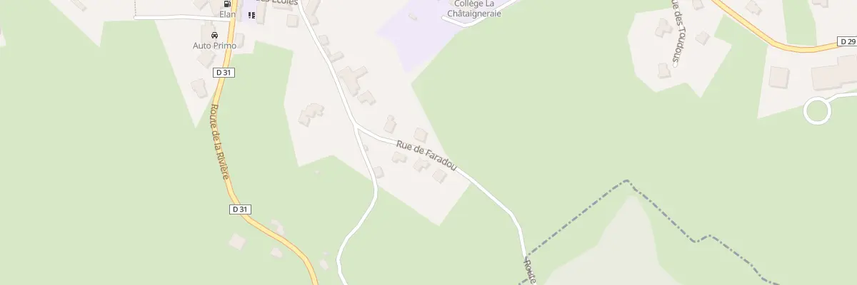Plan du 5238 Les Toudous à Latronquière