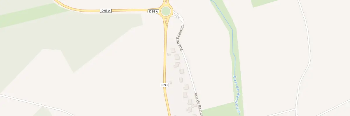 Plan du 44 Rue de Beauvais à Frocourt