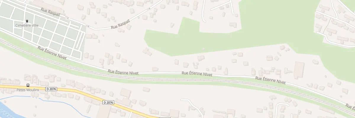 Plan du 36 Rue Etienne Nivet à Vierzon