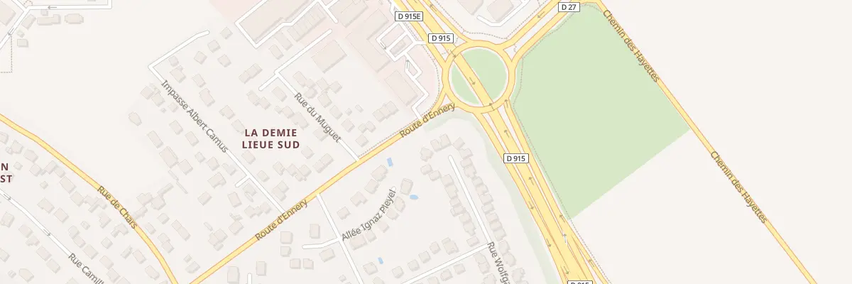 Plan du 49 Rue Wolfgang Amadeus Mozart à Osny