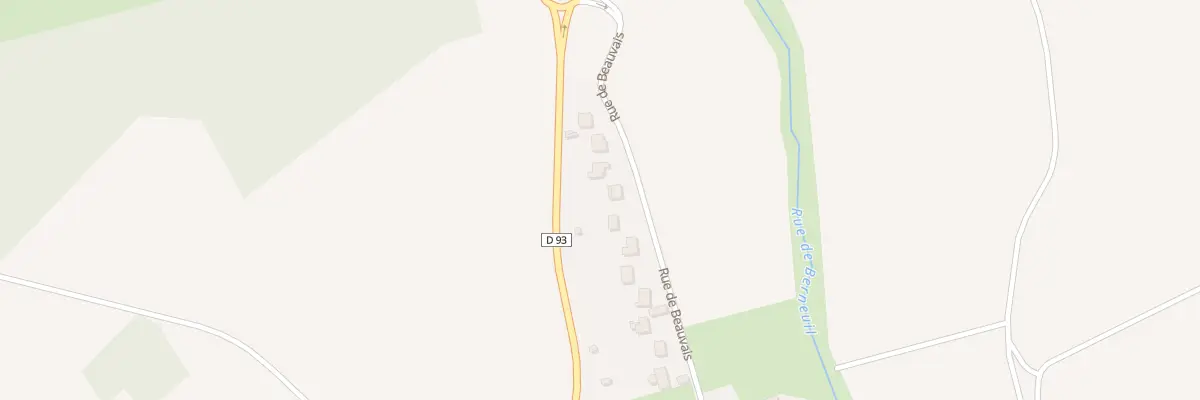 Plan du 40 Rue de Beauvais à Frocourt