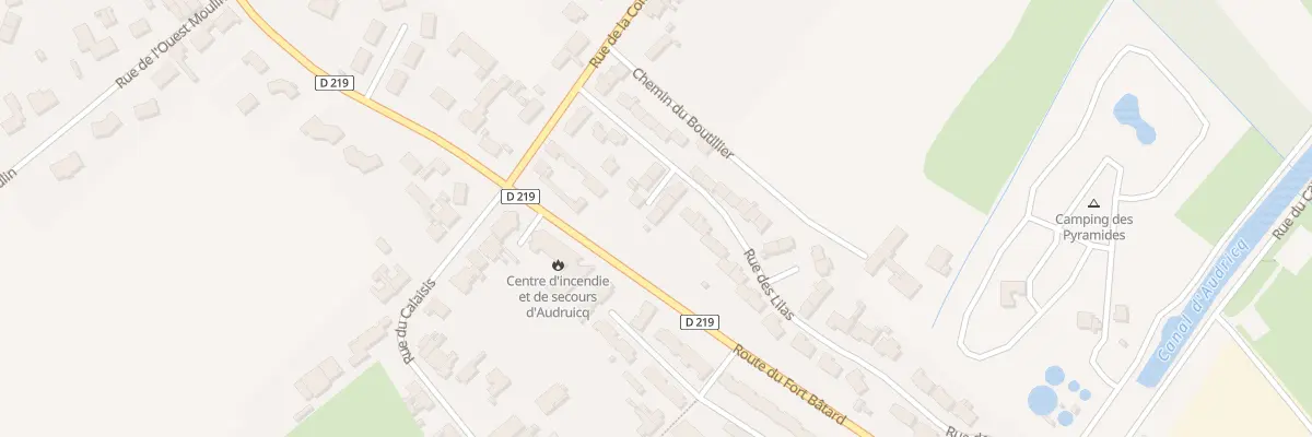 Plan du 351 Rue des Lilas à Audruicq