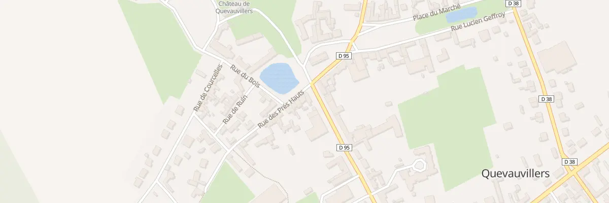 Plan du 5211 Le Village à Quevauvillers