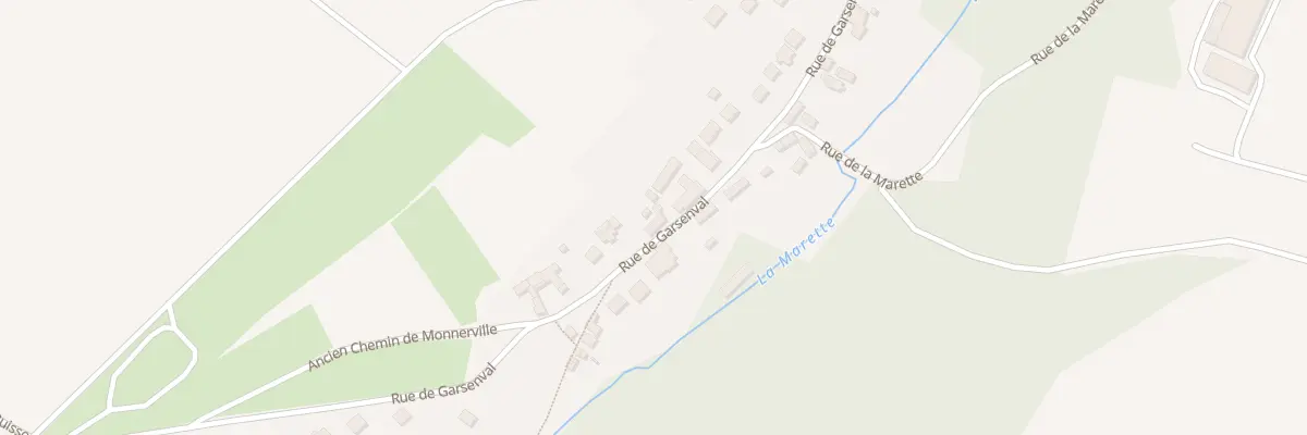 Plan du 604 Rue de Garsenval à Guillerval