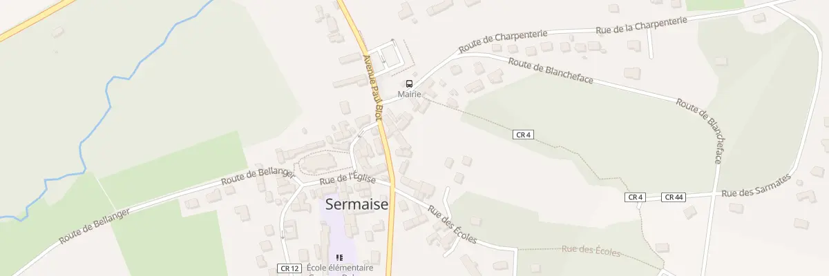 Plan du 5277 Le Village à Sermaise