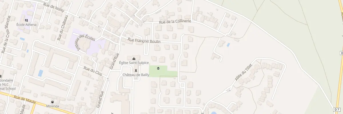 Plan du 3 Rue Henri de Gondi à Bailly