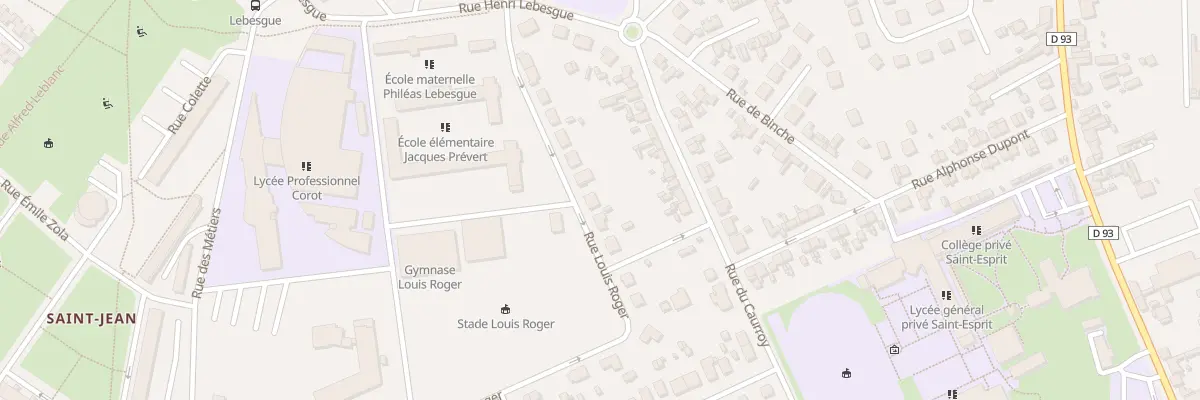 Plan du 17 Rue Louis Roger à Beauvais
