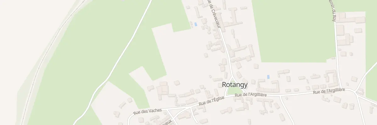 Plan du 6 Rue Eglise à Rotangy