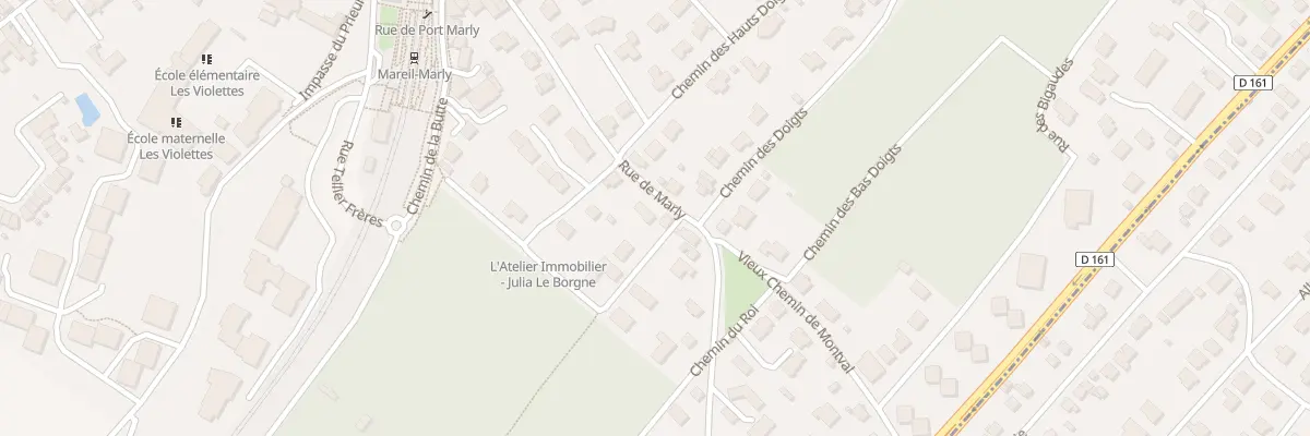Plan du 12 Rue de Marly à Mareil-Marly