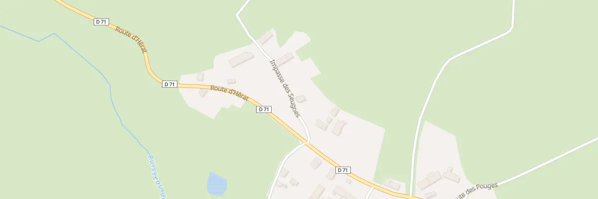 Plan du 5055 Village d’Hérat à Vigoulant