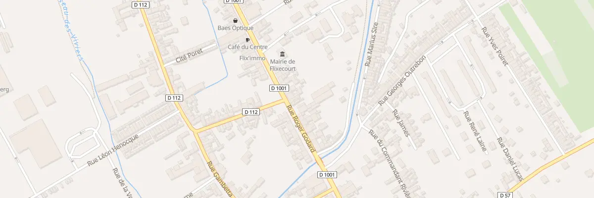 Plan du 49 Rue Roger Godard à Flixecourt
