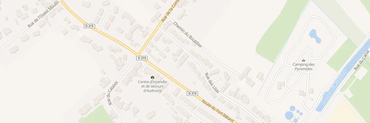 Plan du 349 Rue des Lilas à Audruicq