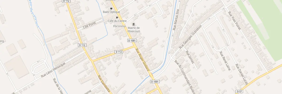 Plan du 51 Rue Roger Godard à Flixecourt