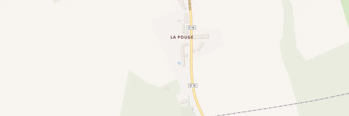 Plan du 5114 La Pouge à Ségry